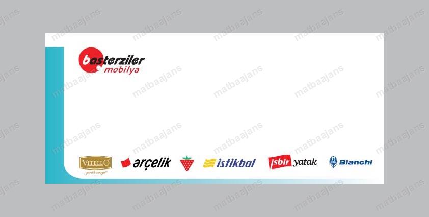 Basterziler Antetli Zarf