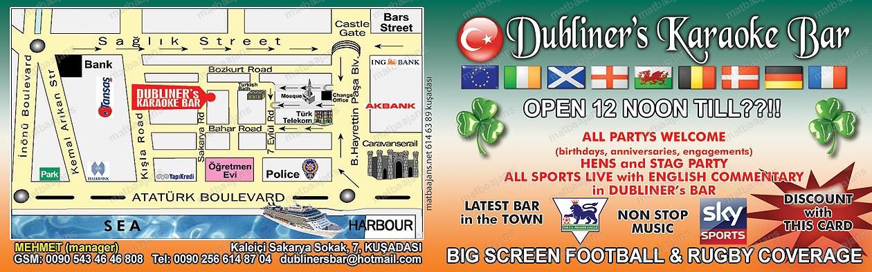 DUBLINERSkartdis